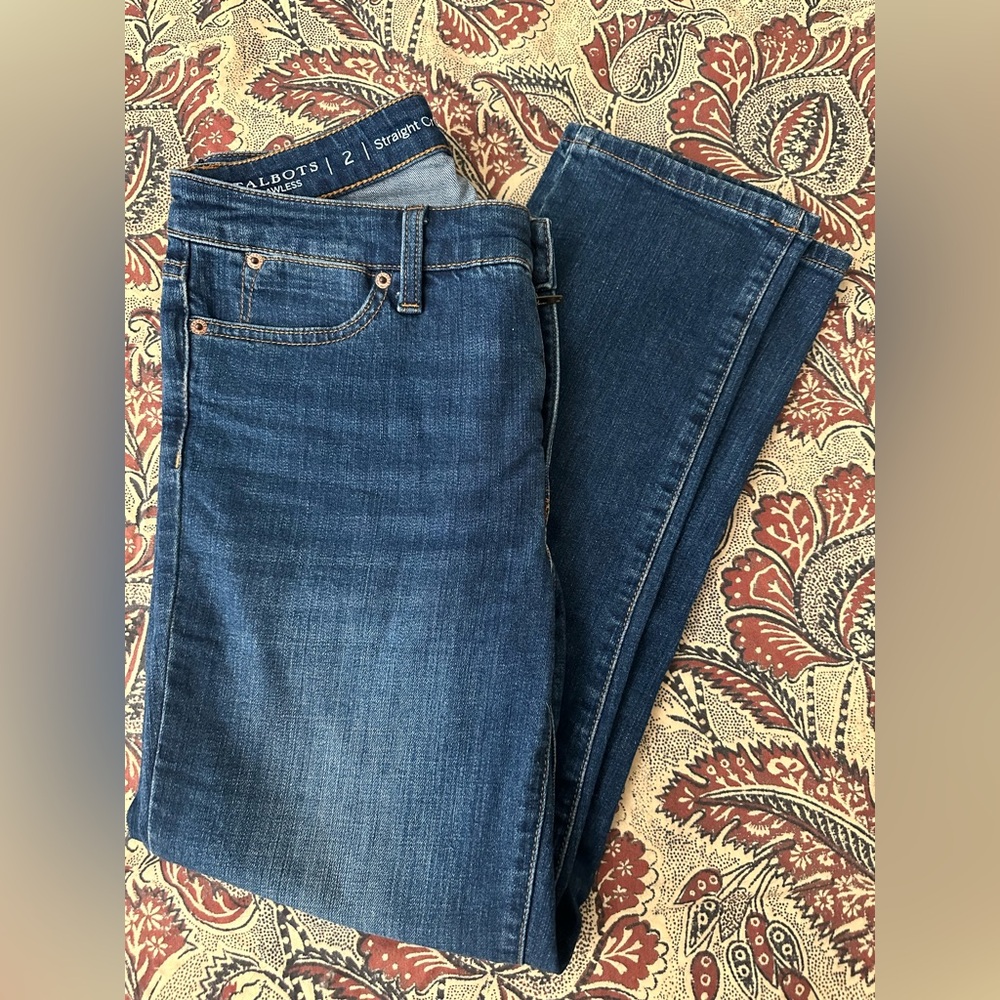 Talbots Flawless Straight Crop